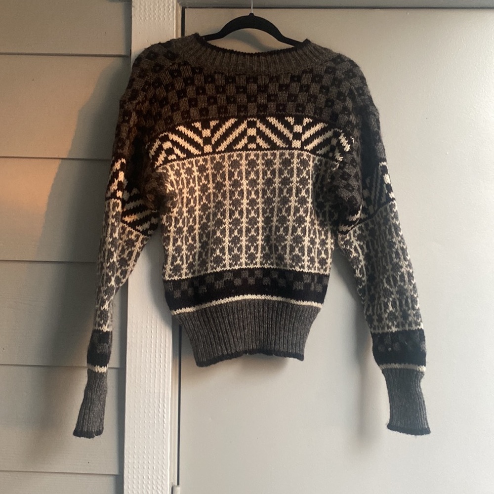 Runox Denmark Vintage Pure Wool Sweater - Picture 2 of 3